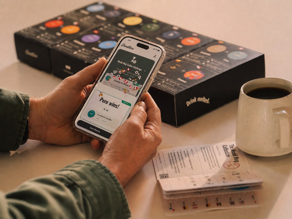World Mug app on iPhone